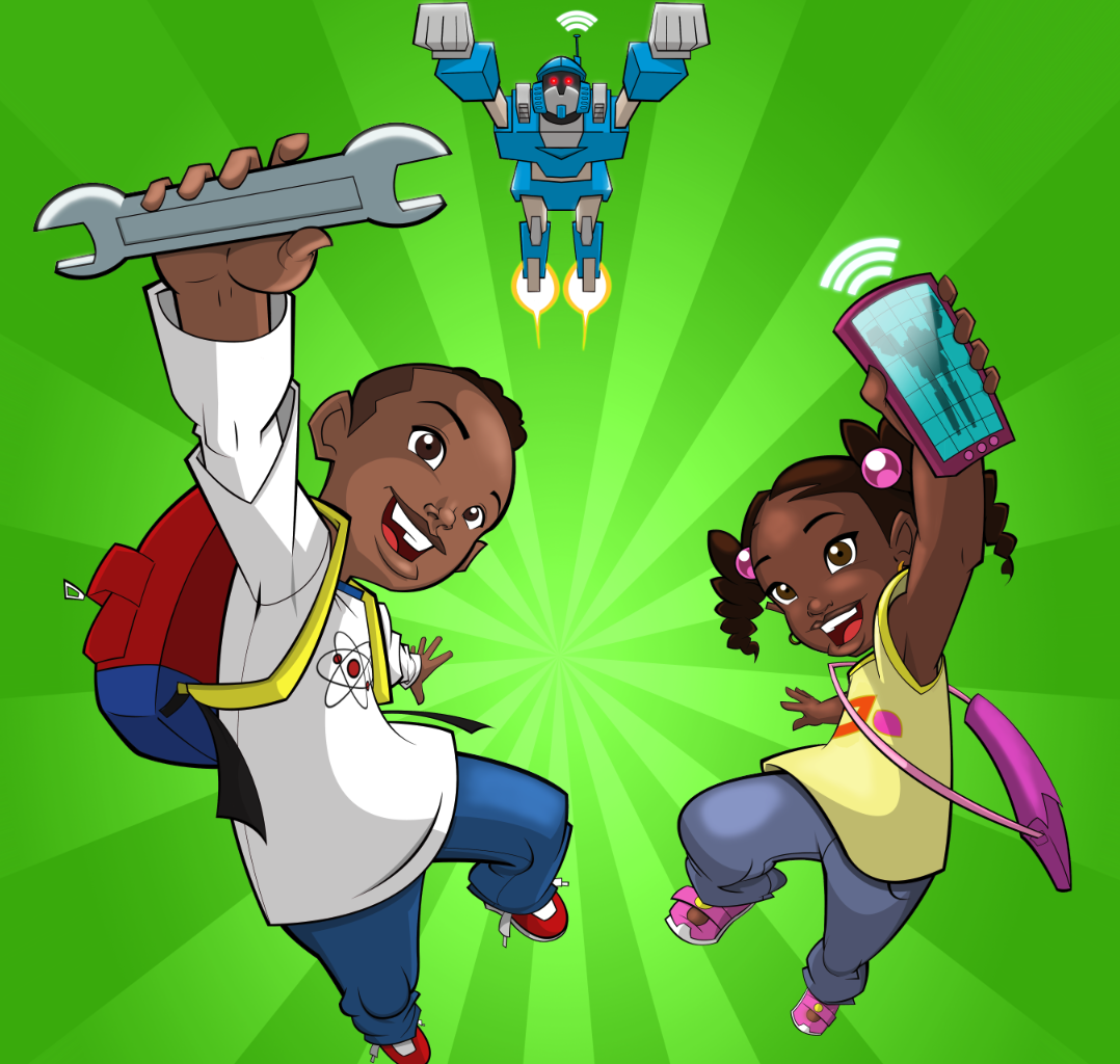 Myles & Ayesha STEM Poster: Robotics and Apps